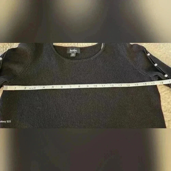 BY & BY  pearl sweater dress, junior's XXL - Picture 7 of 9